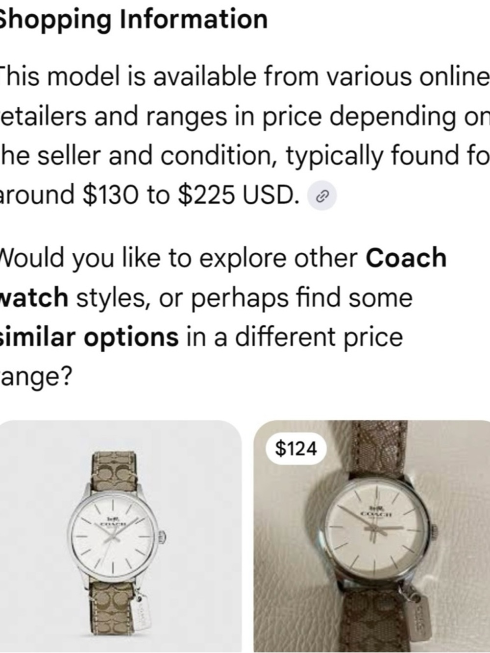 Coach Ruby Watch - Picture 5 of 5